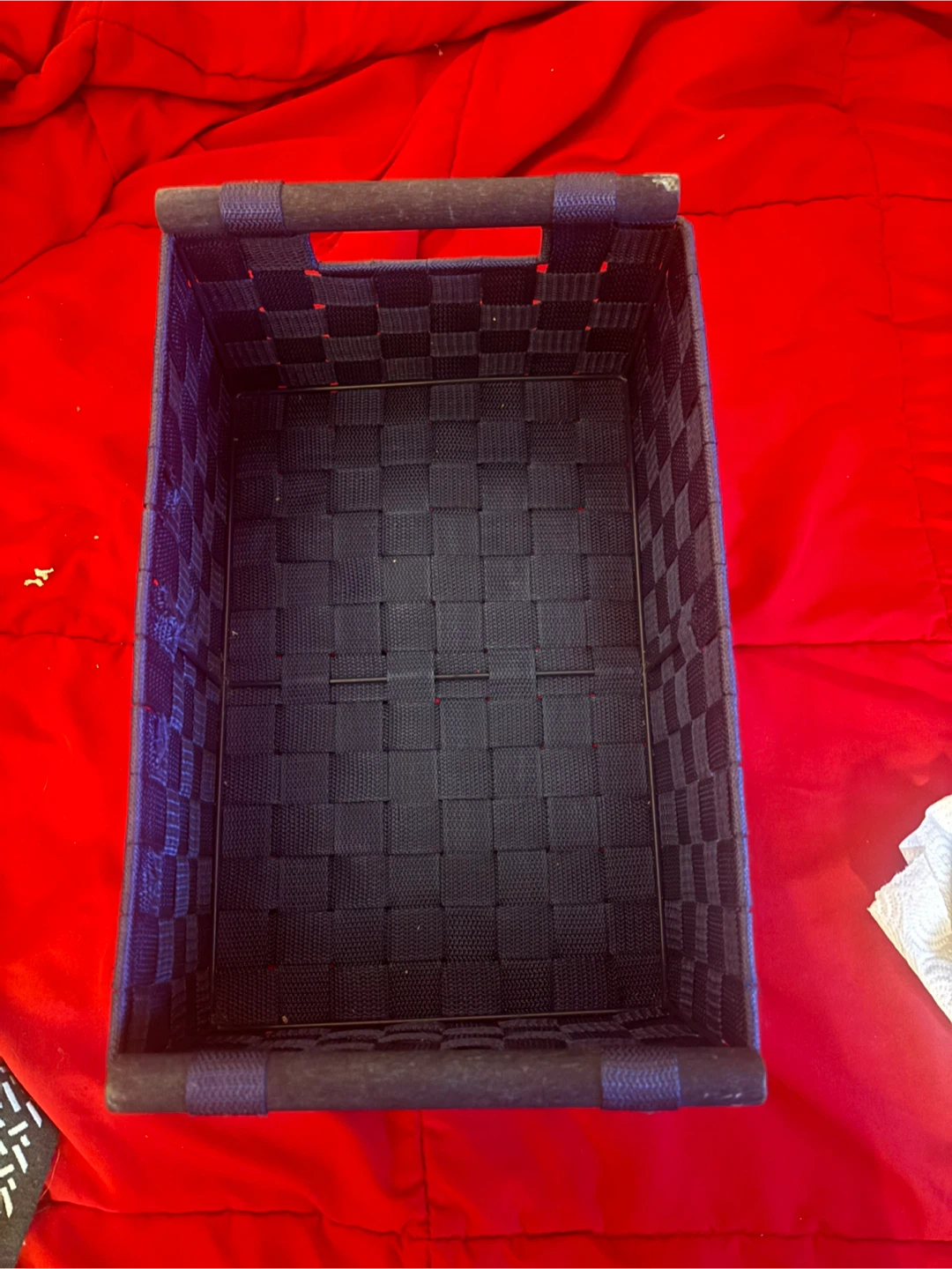 Woven Storage Basket with Handles