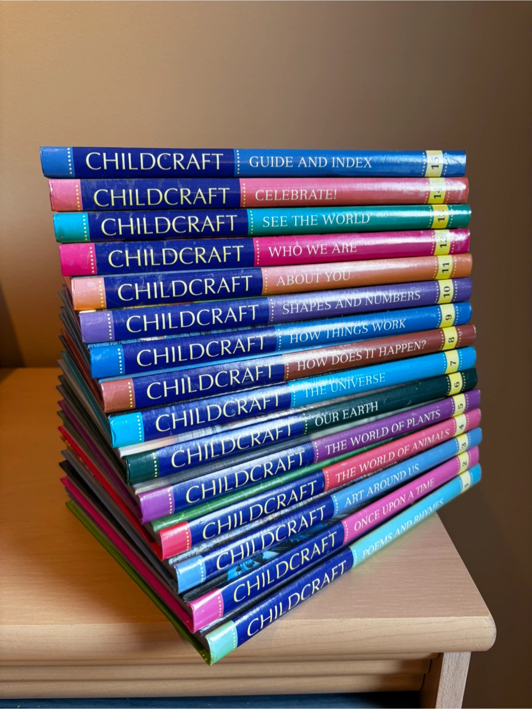 World Book's Childcraft Set of 15 Books