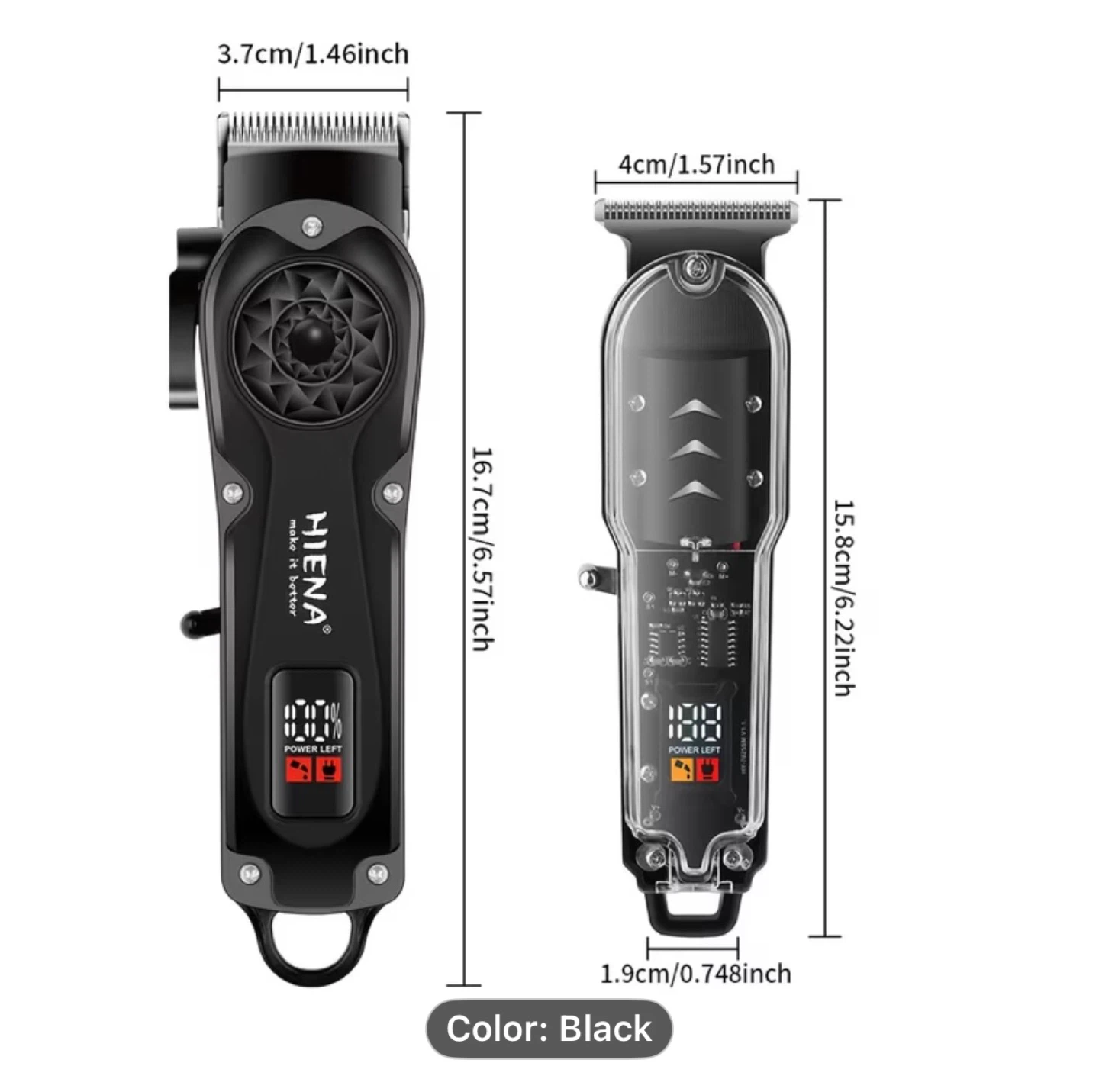 A 2pcs Hair Clipper Set, a Hair Clipper kit - photo 5