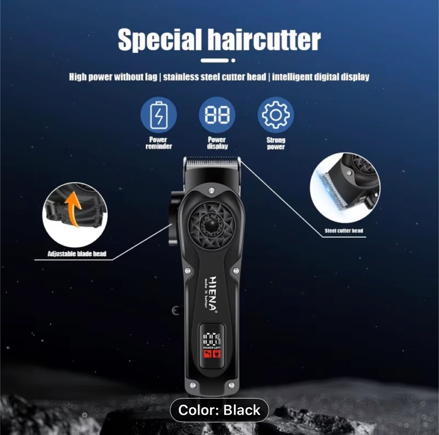 A 2pcs Hair Clipper Set, a Hair Clipper kit - photo 4