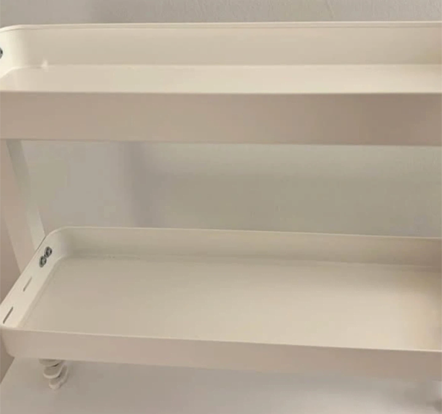 White 2-Tier Desk Shelf Organizer - photo 2