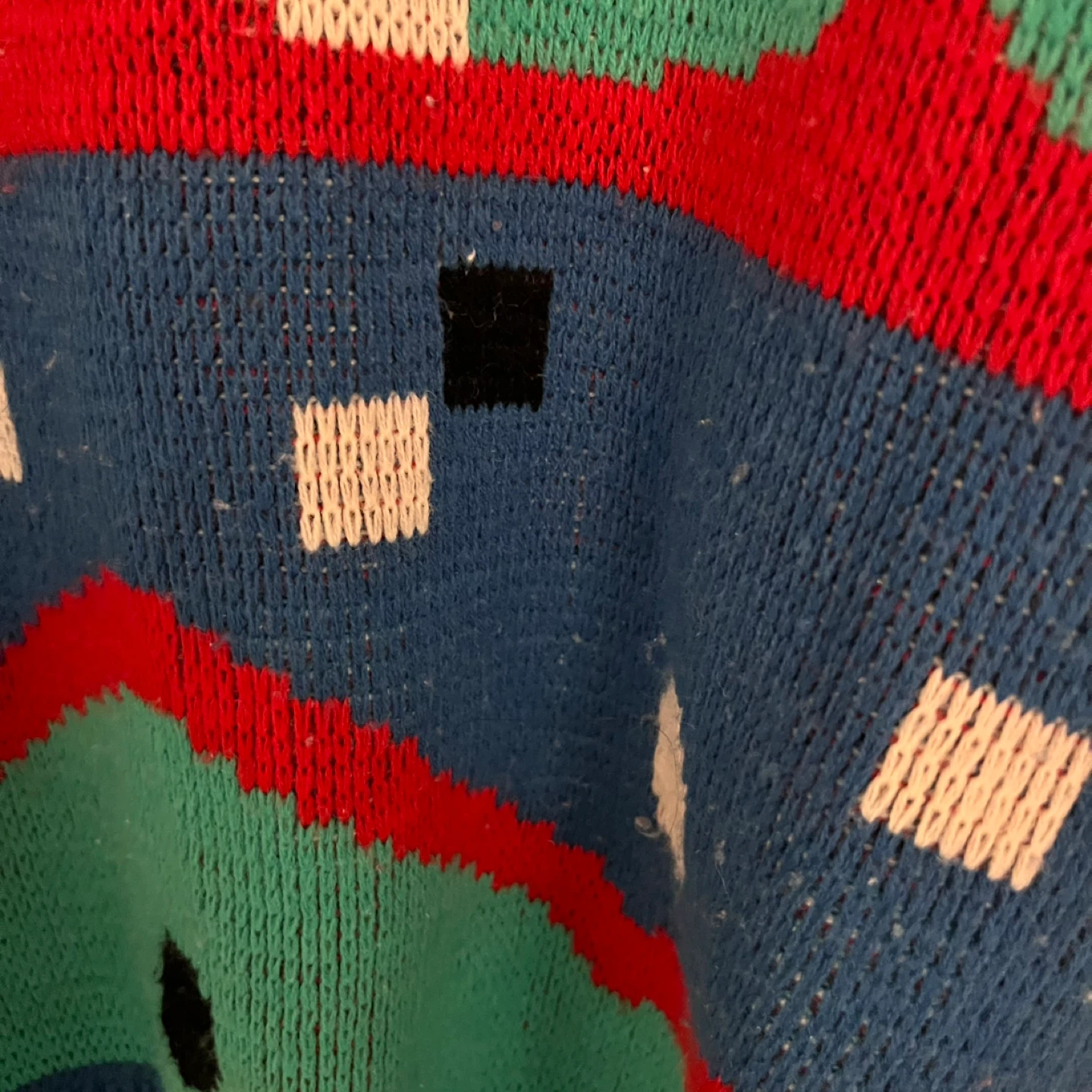 Korean 80s Vintage Waveform Sweater Size L - photo 2