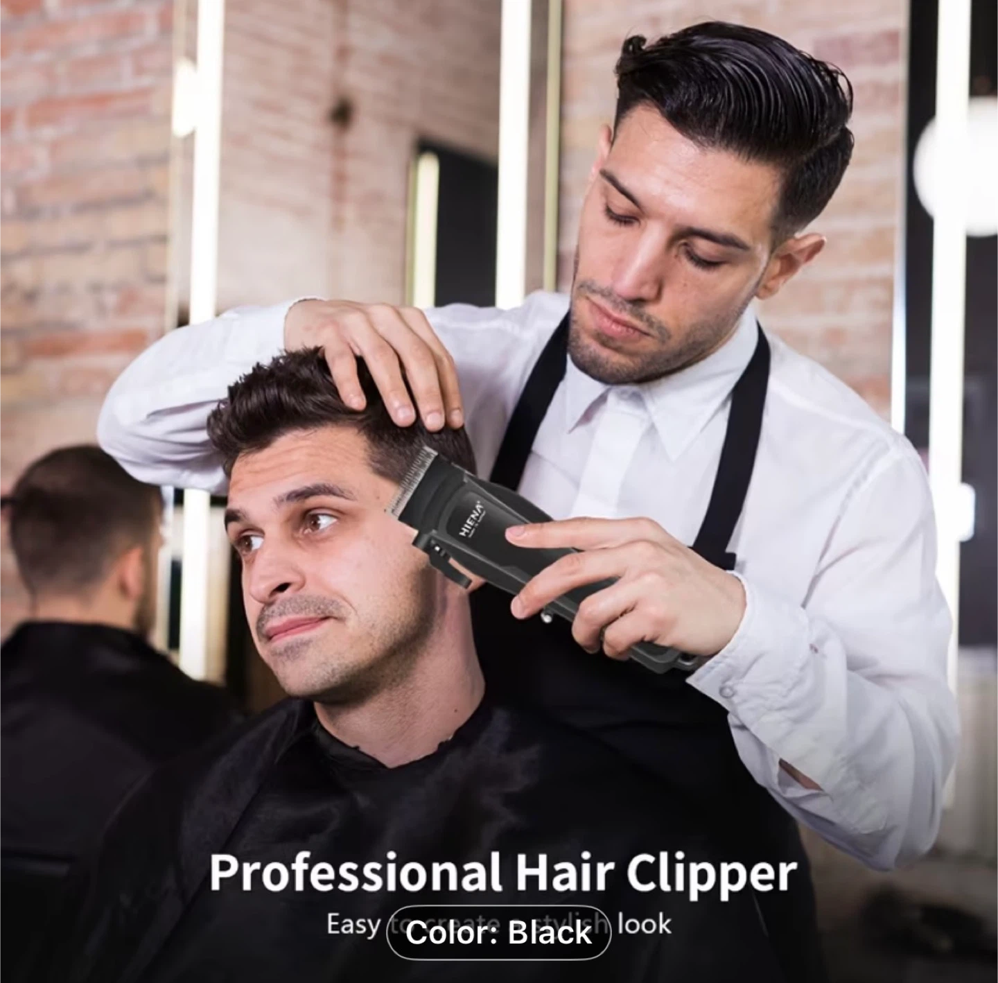 Haina POR 2pcs Men's Hair Clipper and Beard Trimmer Set - photo 5