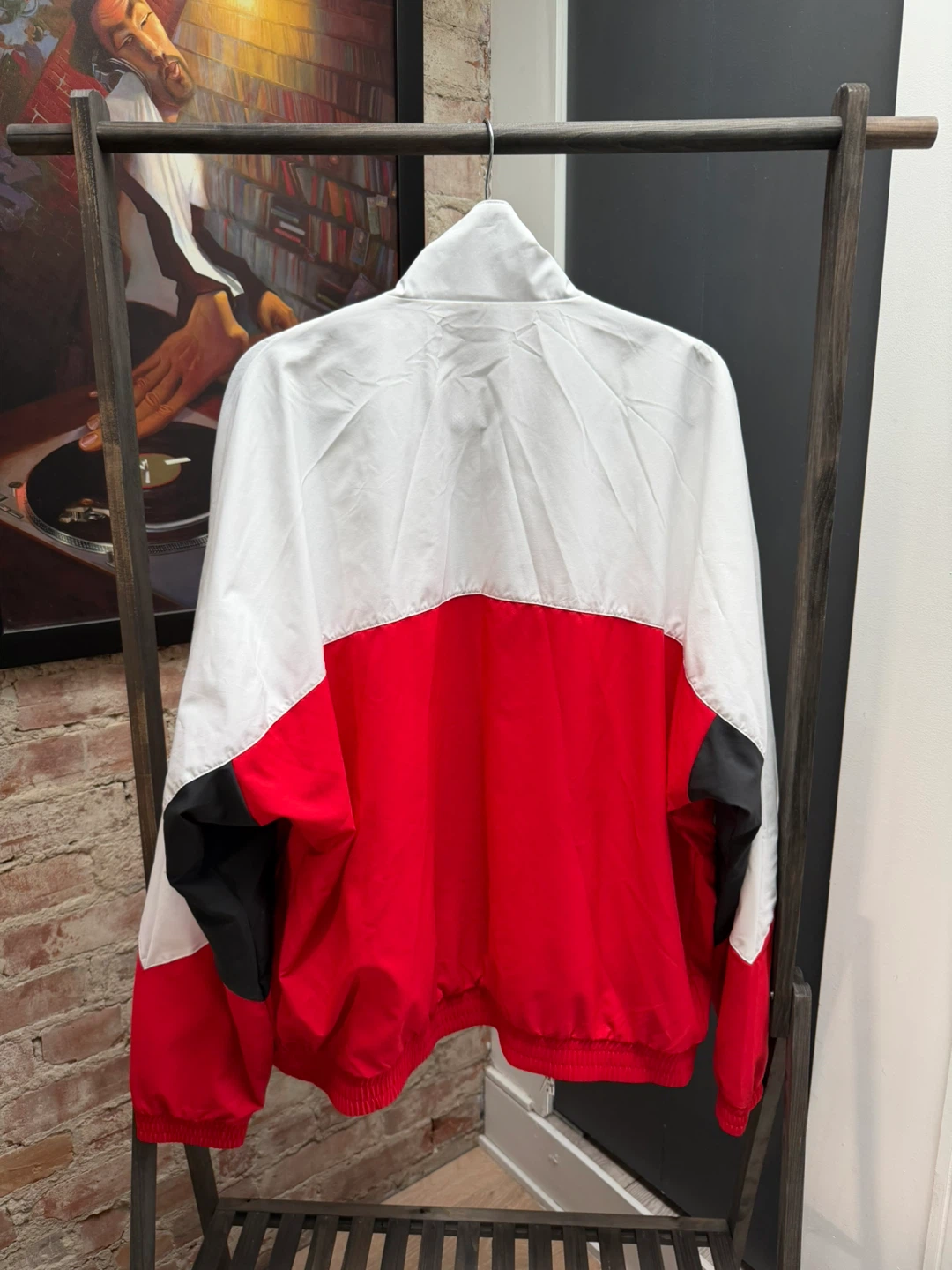 Adidas Track Jacket White Red Black - photo 2