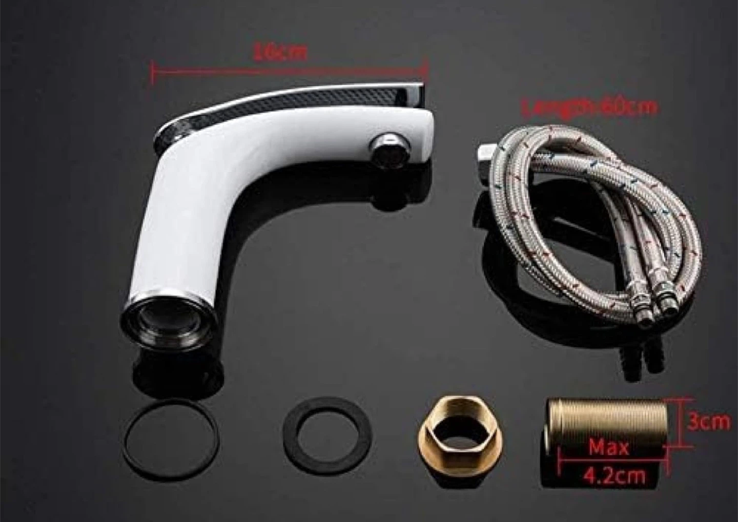 Modern Simple Single Lever Basin Mixer Sink Faucet - photo 3