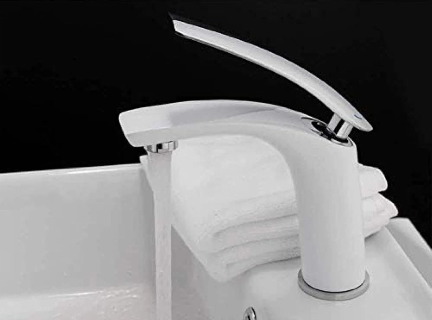 Modern Simple Single Lever Basin Mixer Sink Faucet