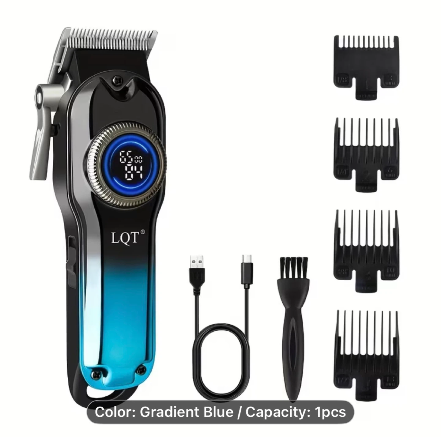 LQT professional Men's hair clipper, featuring gradient