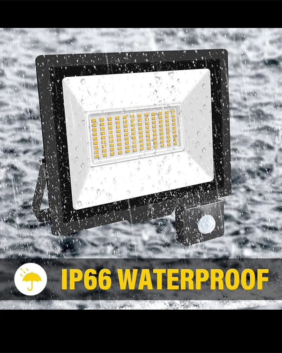 LED Flood Light with Motion Sensor - photo 3