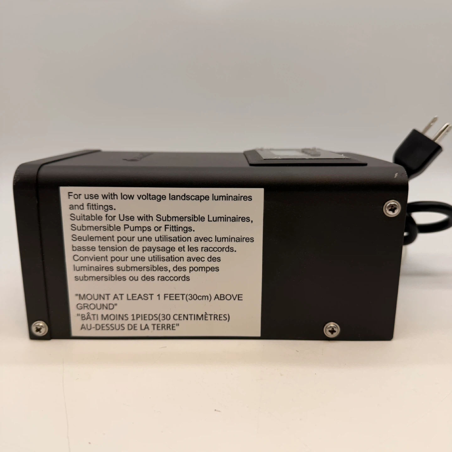 DEWENWILS 120W Landscape Lighting Transformer 12V/14V Timer - photo 5