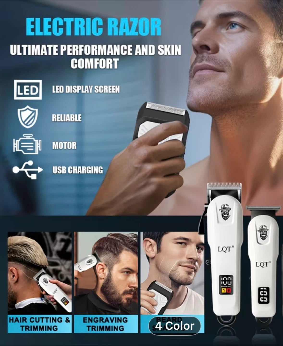 LQT 2PCS Electric Hairdressing Set - photo 3