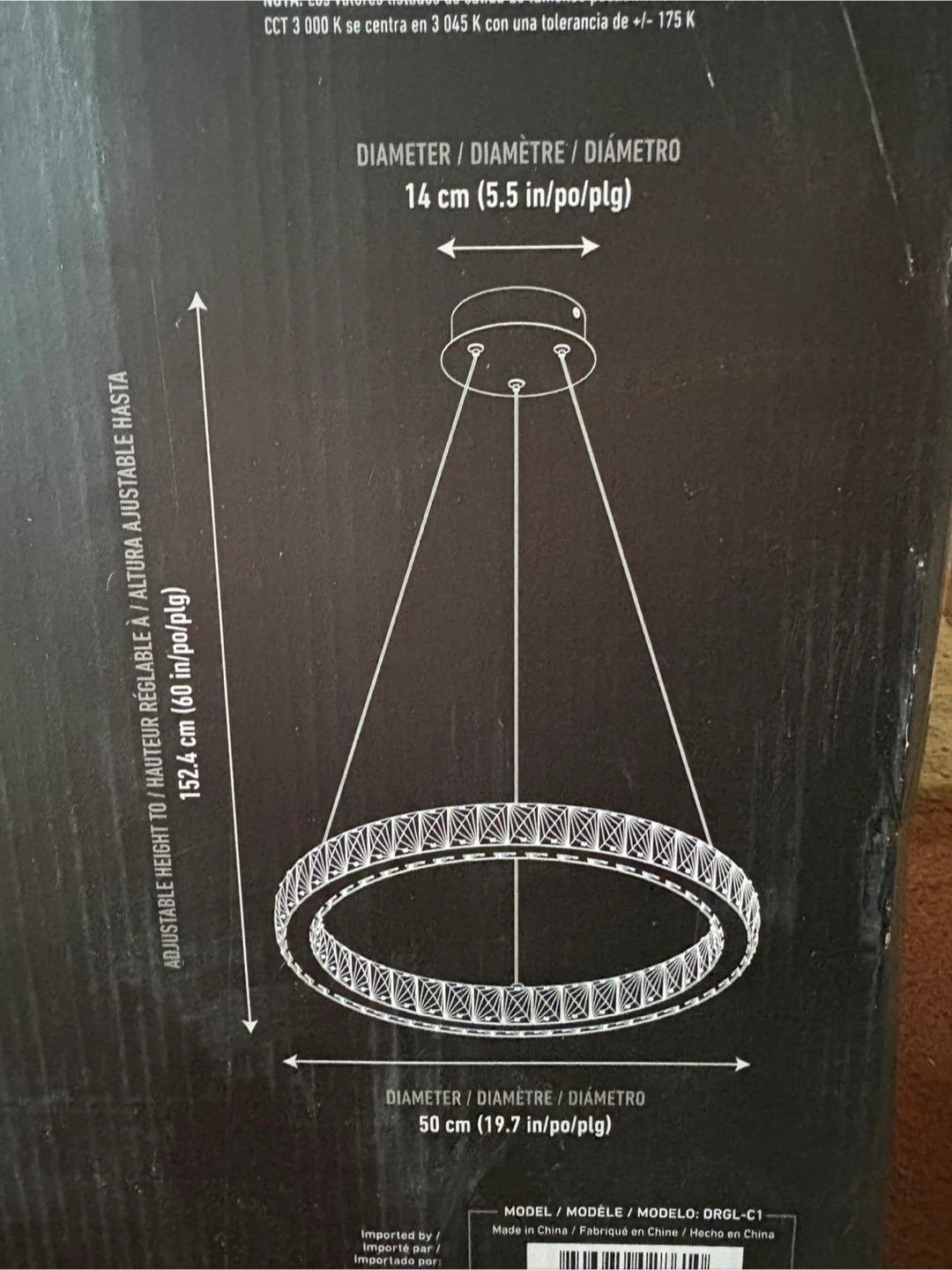 Artika Celebrity Crystal Pendant LED Light Fixture - photo 3