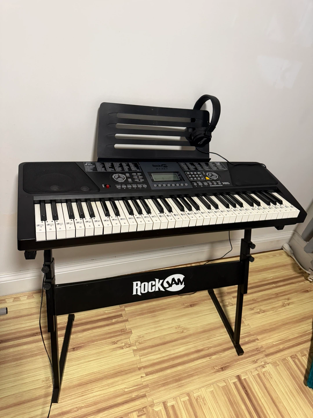 RockJAM Keyboard with Stand and Headphones - photo 2