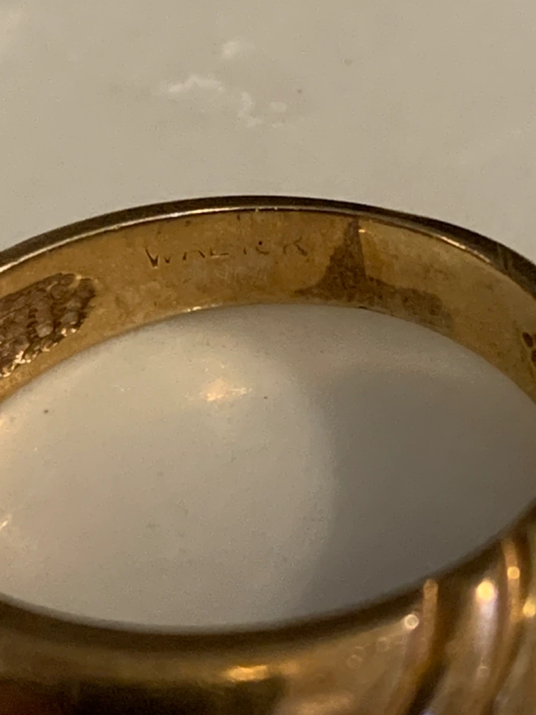 10k Gold ring with stones - photo 5