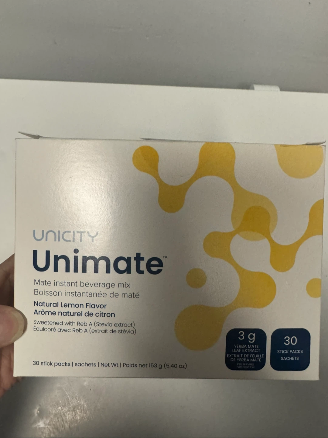 Unicity Unimate Natural Lemon Mate drink 43 sachets - photo 4