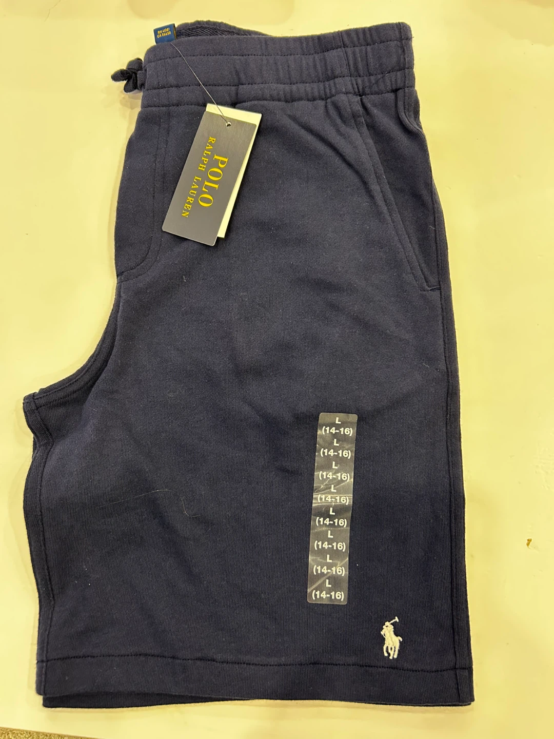 Polo Ralph Lauren Navy Blue Shorts Size L (14-16) - photo 2