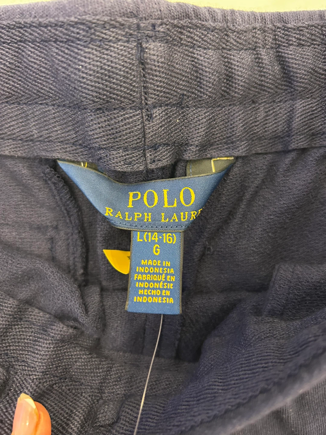 Polo Ralph Lauren Navy Blue Shorts Size L (14-16) - photo 3