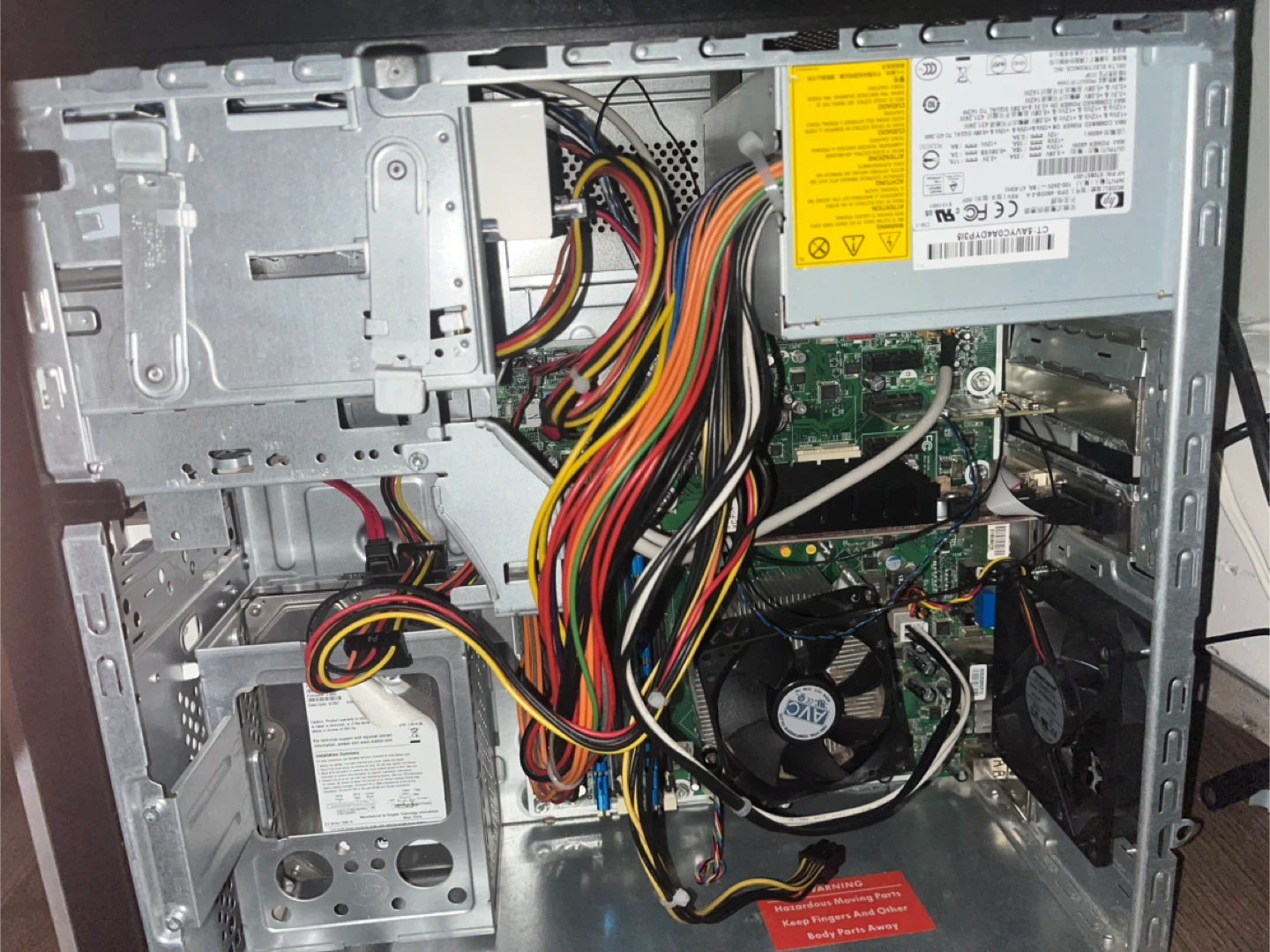 HP Model HPC-372F Desktop Computer