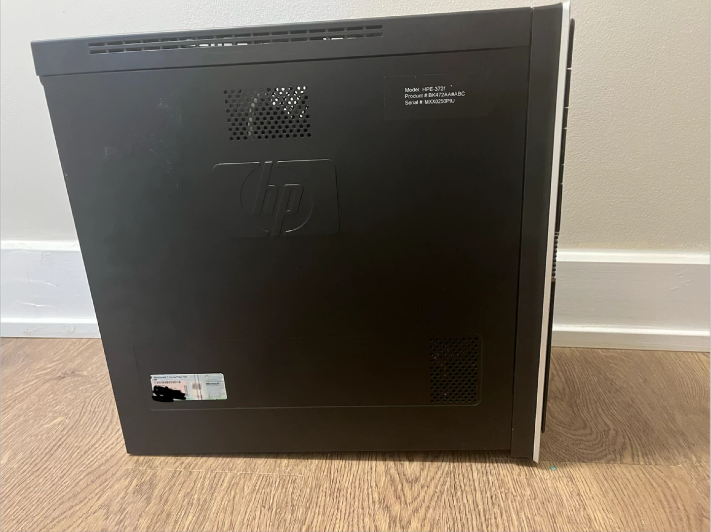 HP Model HPC-372F Desktop Computer - photo 2