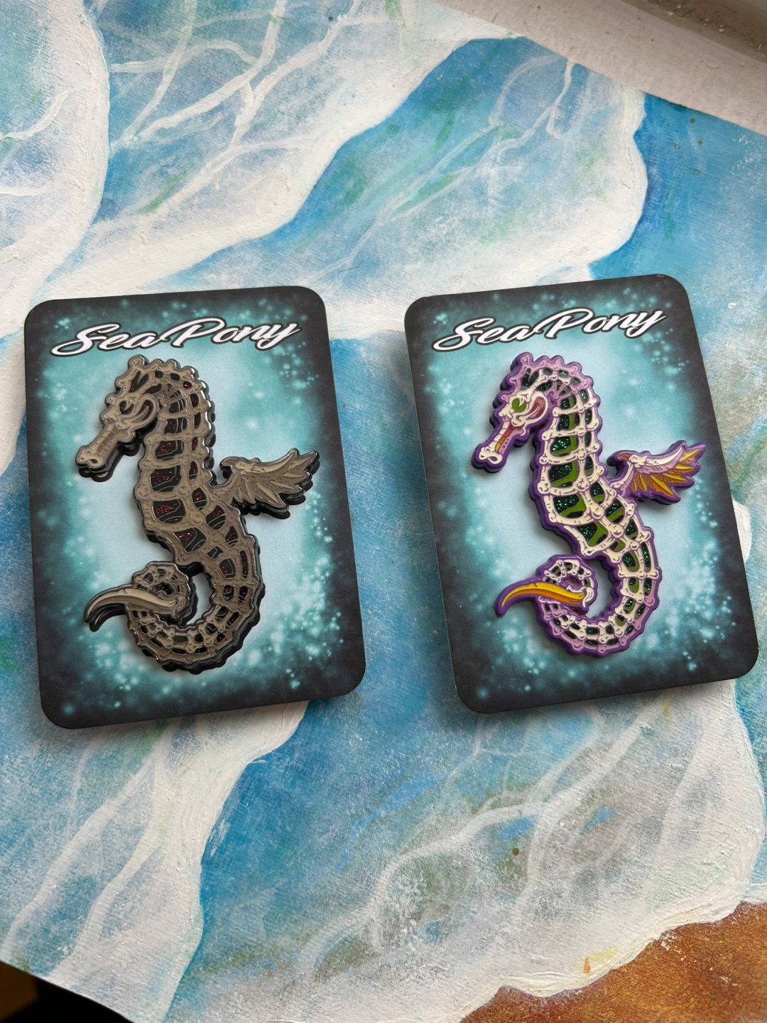 Seapony Enamel Pins - photo 2