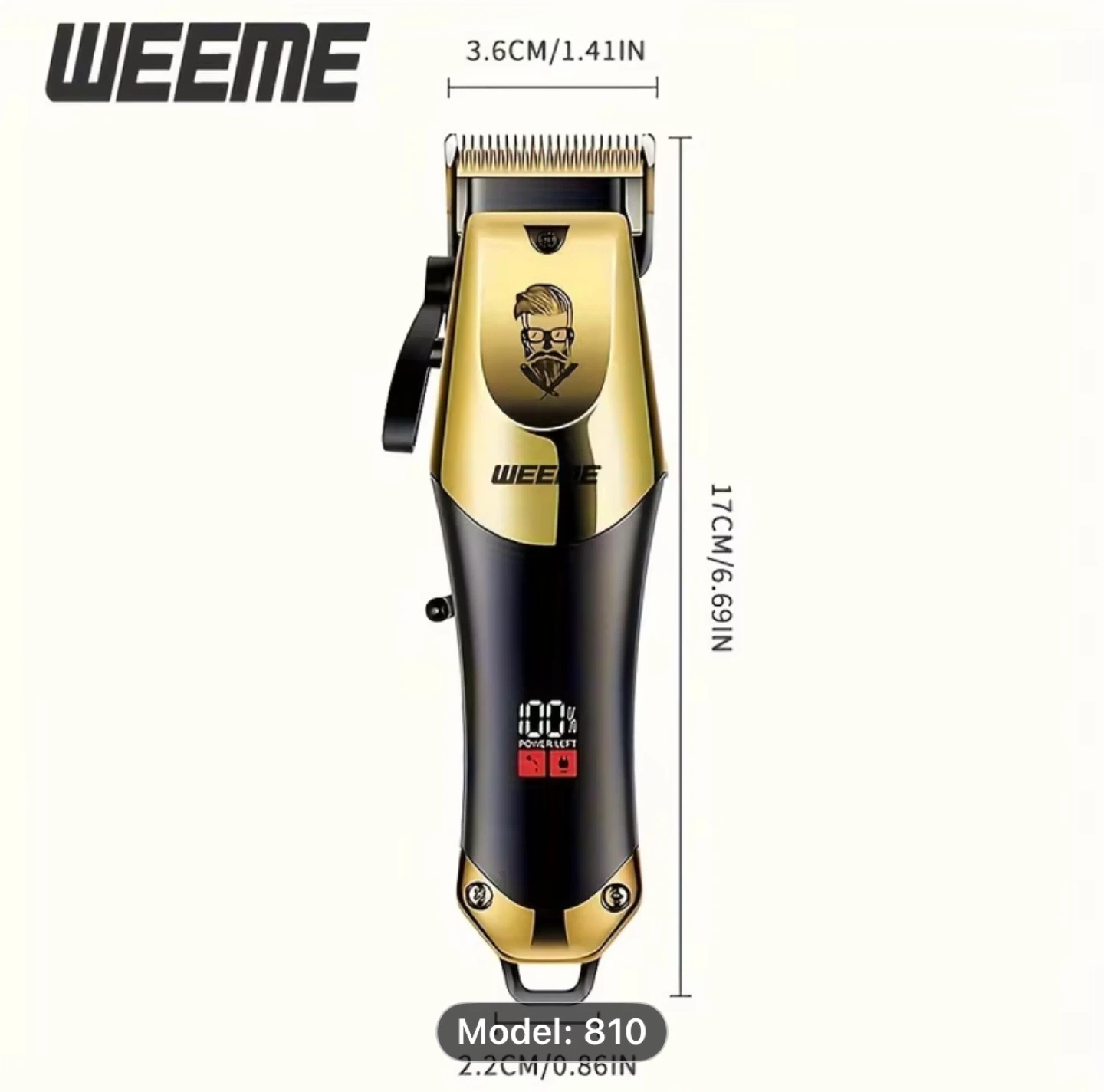 WEEME 810 Standalone Electric Shaver - photo 4