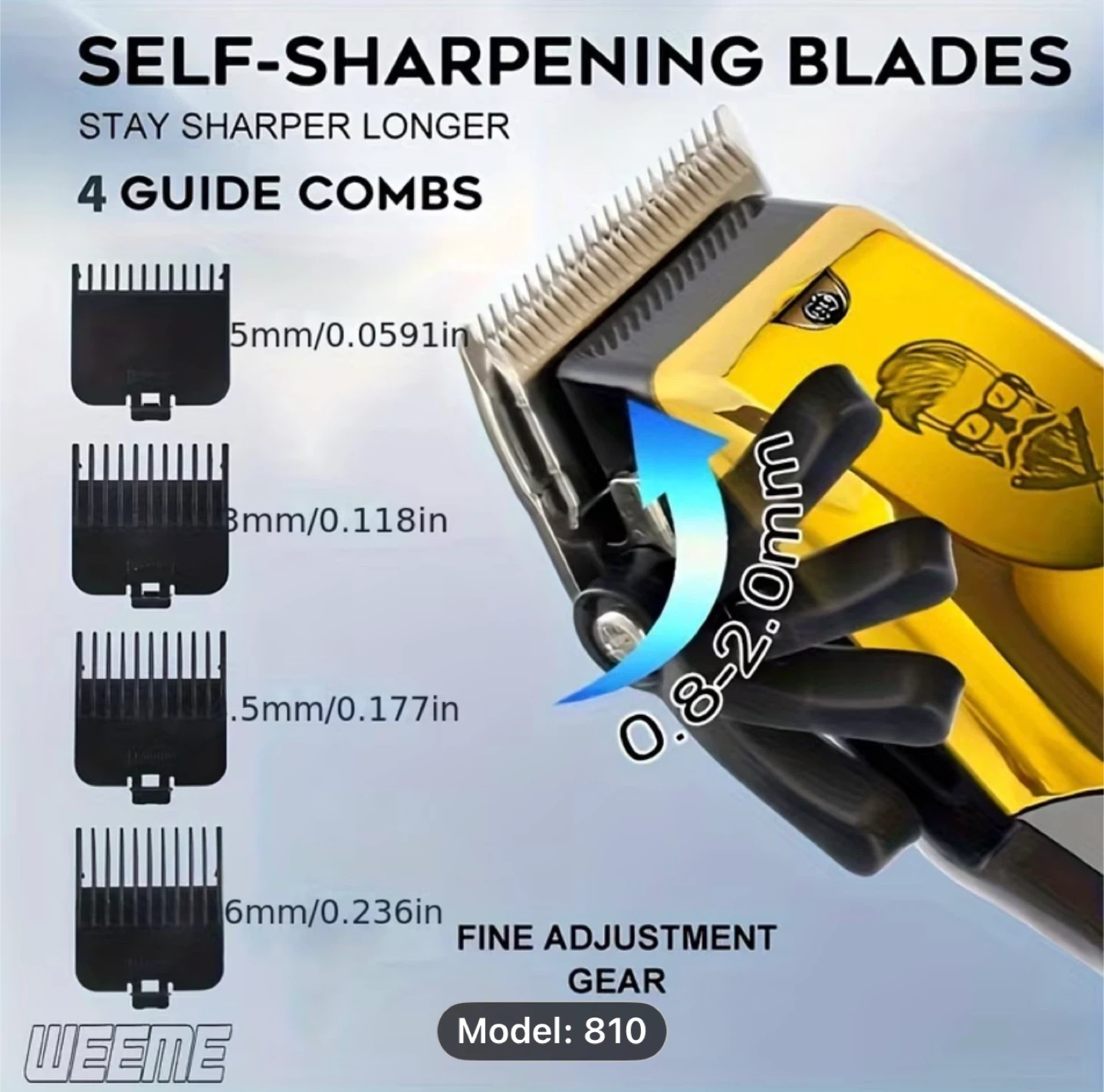 WEEME 810 Standalone Electric Shaver - photo 3