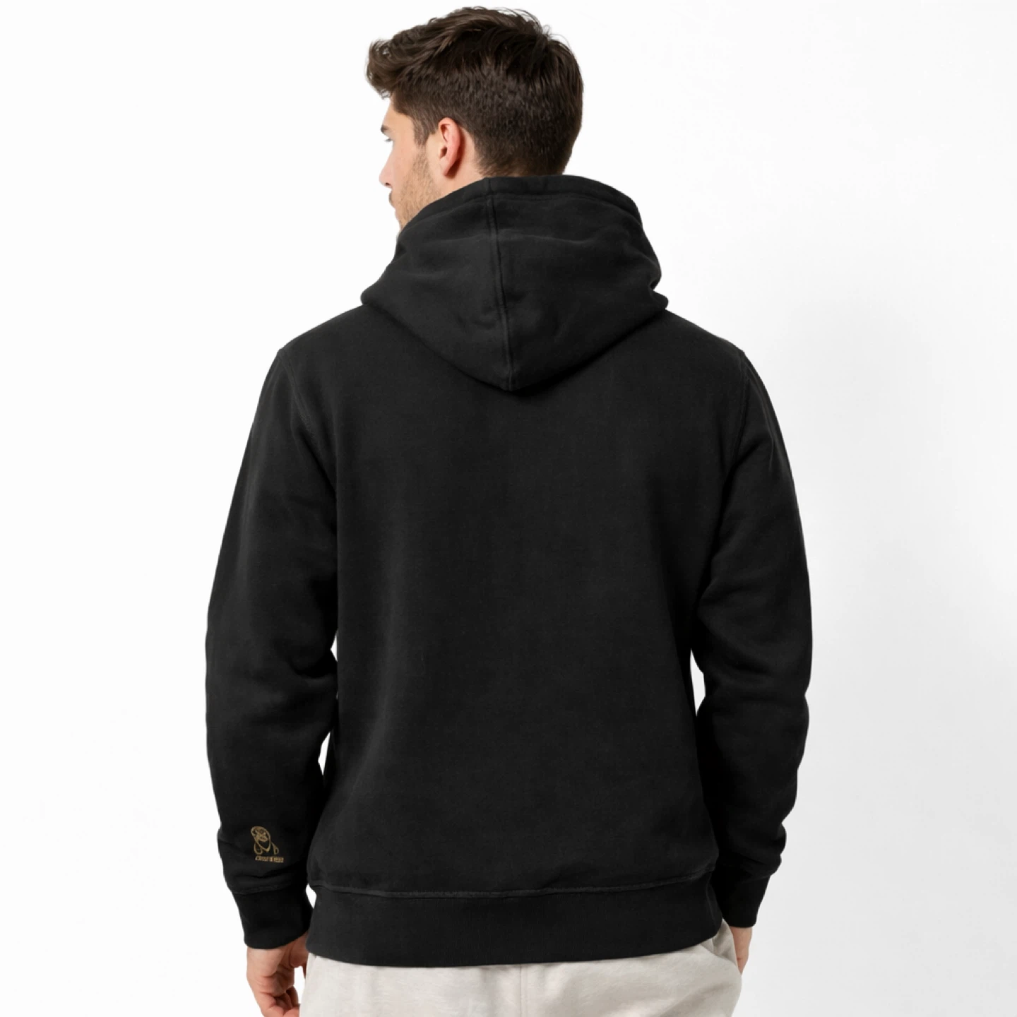OVO Men’s Hoodie L Black Flag Logo Made in Canada 100% Cotton - photo 2
