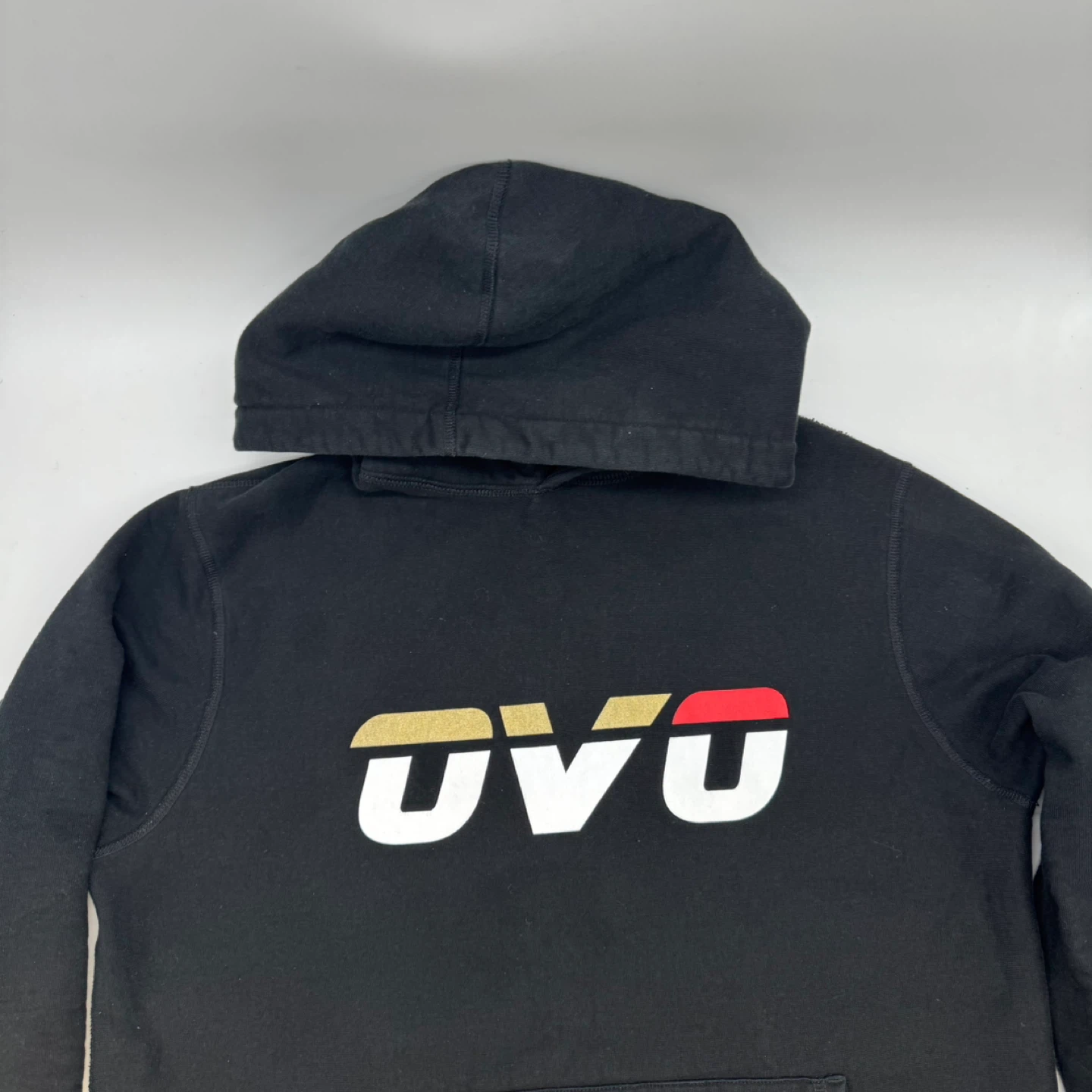 OVO Men’s Hoodie L Black Flag Logo Made in Canada 100% Cotton - photo 4