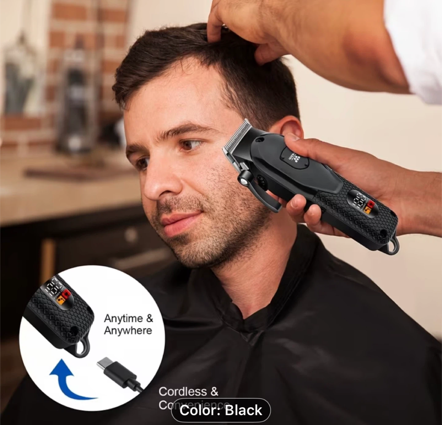 Haiina Electric Hair Clipper for Men, Beard Trimmer - photo 4