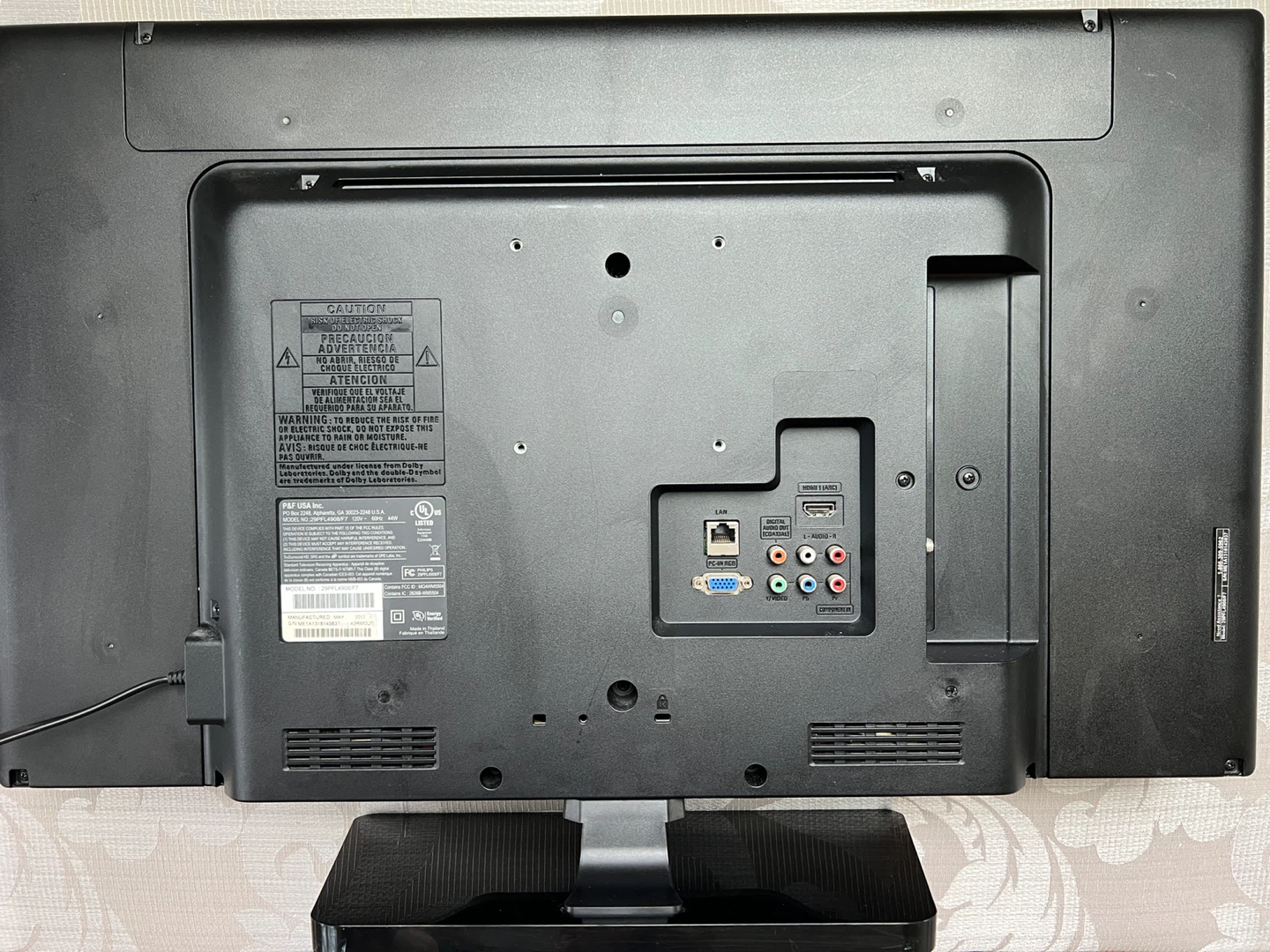 Philips 29" Flat Screen Television - photo 3