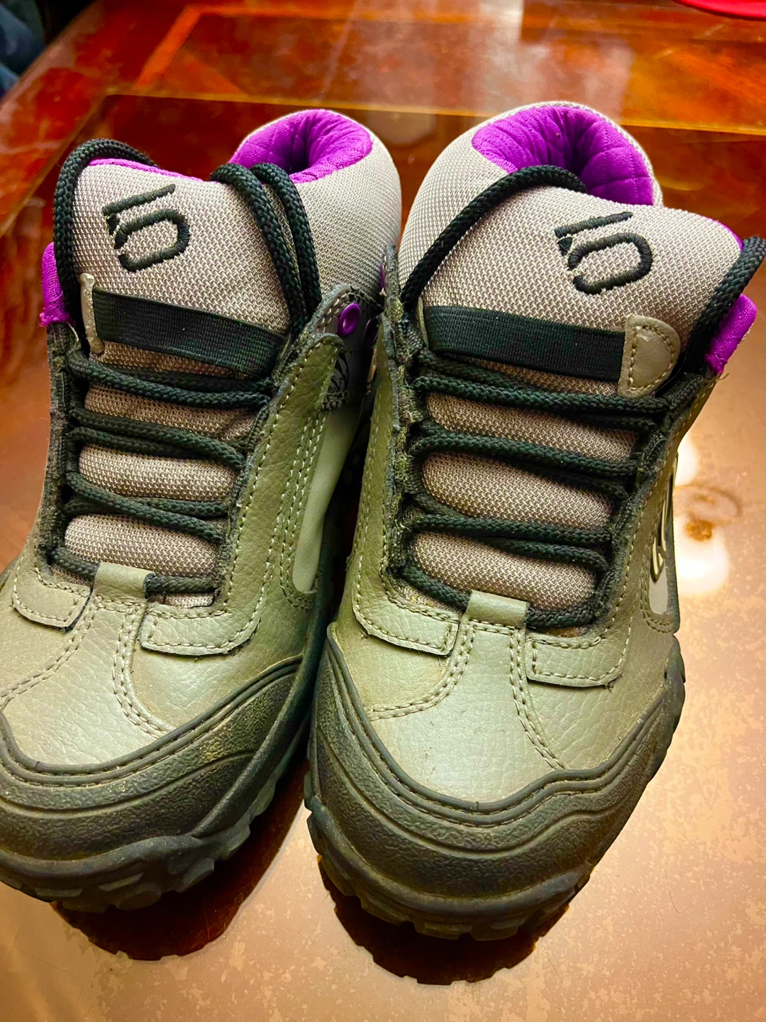 Five Ten Women's Purple & Grey Hiking Shoes Size 5 - photo 2