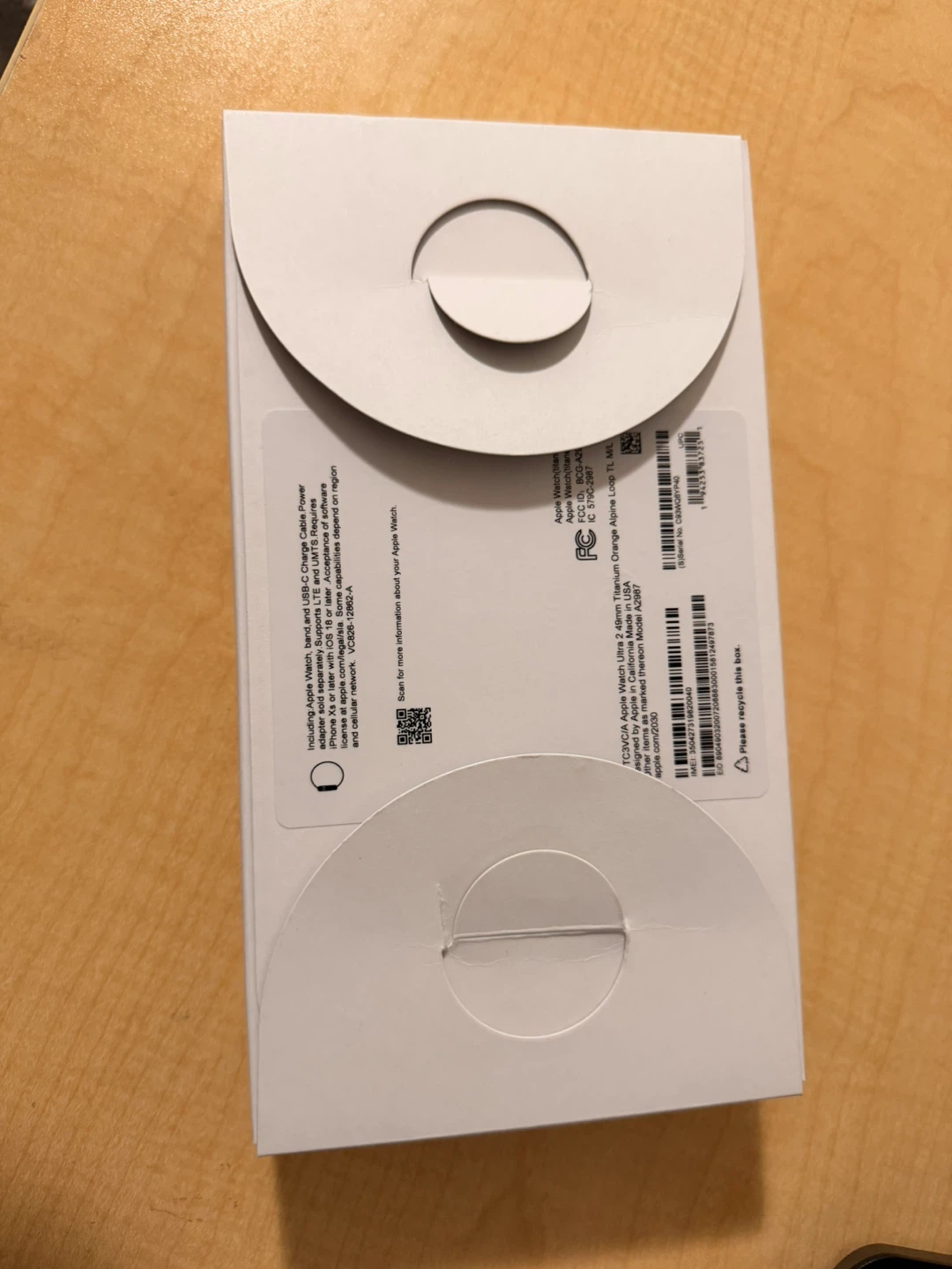 Apple Watch Ultra Ocean Band - Orange - photo 2
