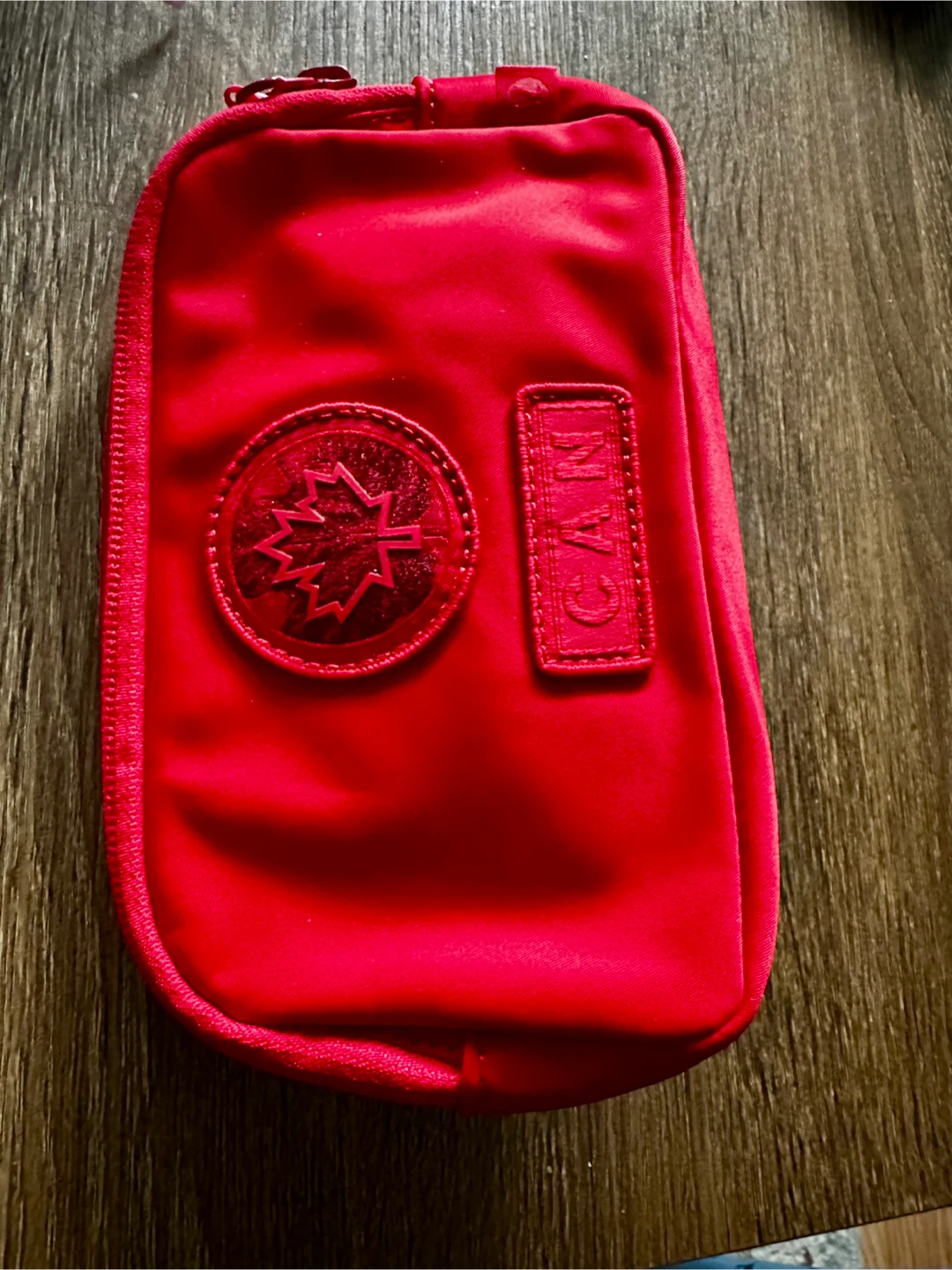 Red Fanny Pack with Canadian Maple Leaf - photo 3