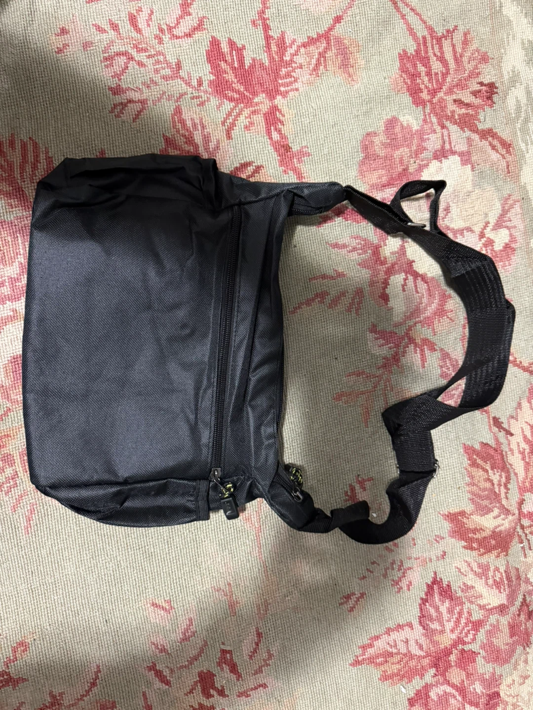 Black Crossbody / Shoulder Bag – Multi-Pocket, Adjustable Strap - photo 3