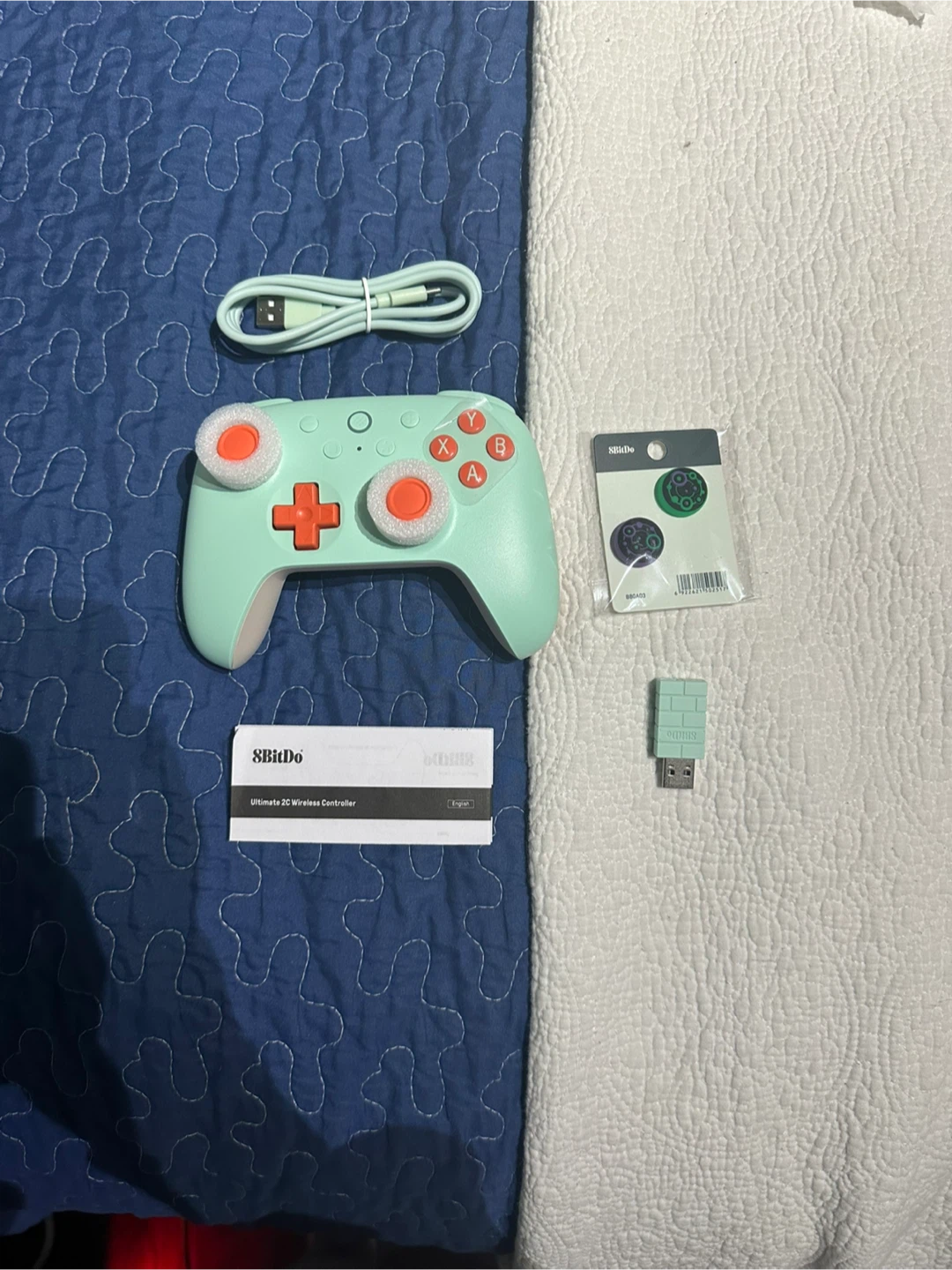 BRAND NEW 8BitDo Ultimate 2.4g Wireless Controller Mint Green