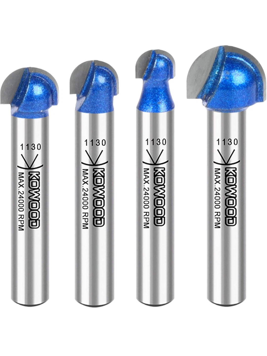 KOWOOD Plus Core Box Router Bit Set - 4 pcs - photo 4