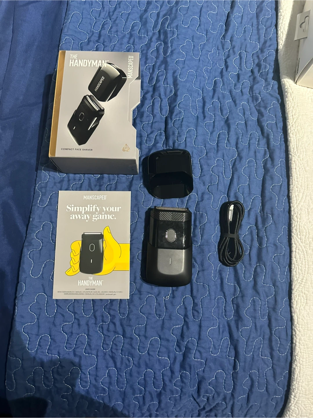 BRAND NEW MANSCAPED The Handyman Compact Face Shaver