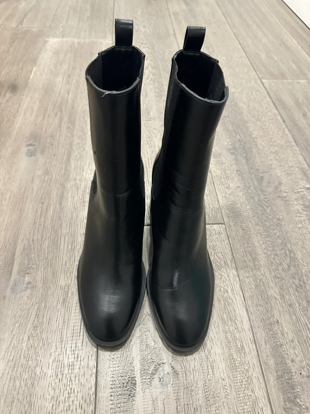 Black ZARA Chelsea Boots Size 39