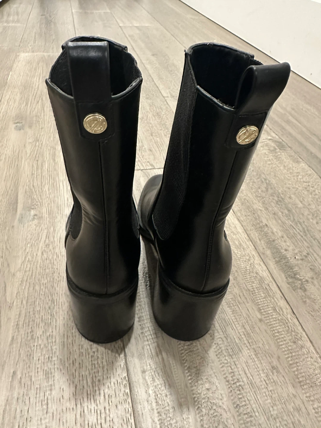 Black ZARA Chelsea Boots Size 39 - photo 2