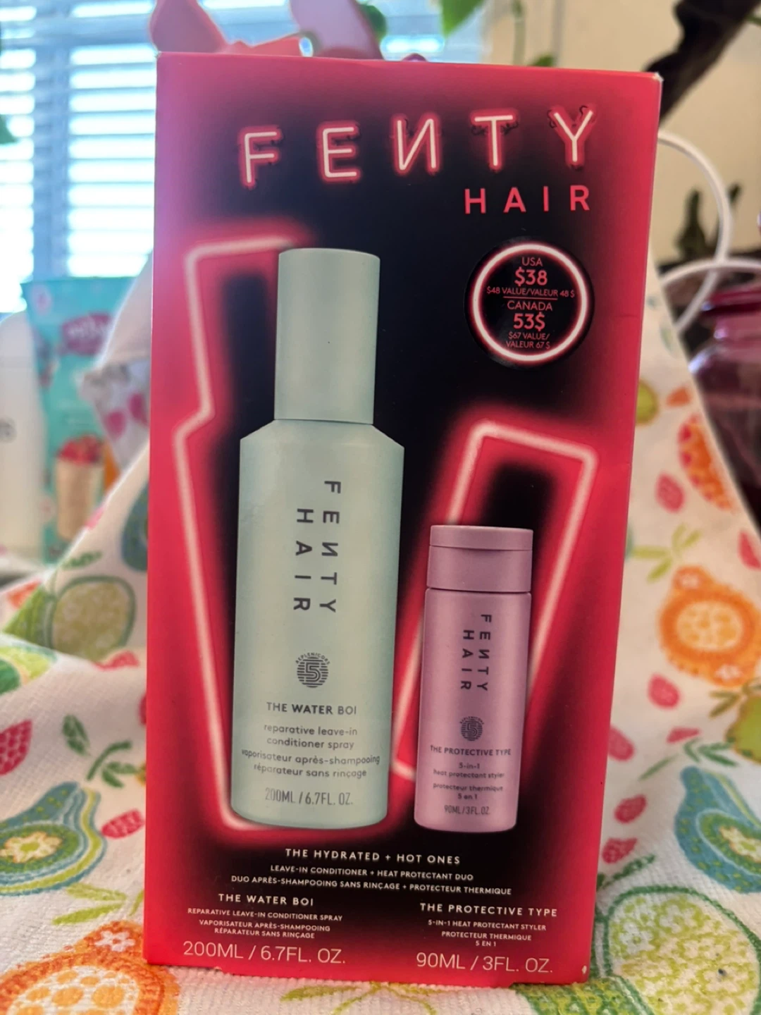 Fenty Hair The Water Boi & The Protective Type Set