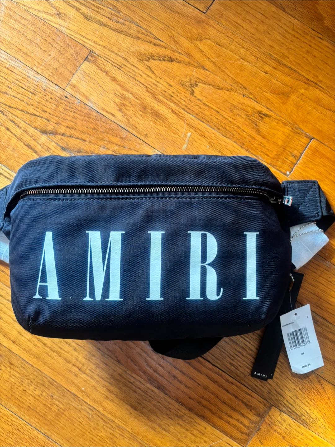 Amiri Black Canvas Sling Bag - photo 2