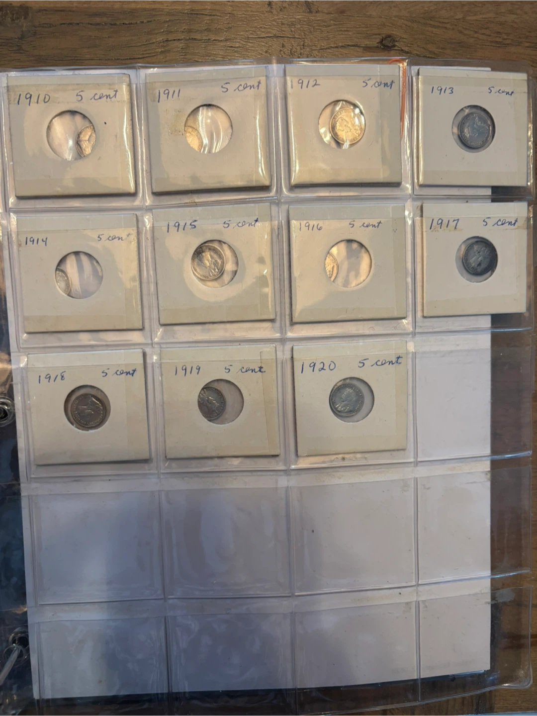 Canadian Silver 5-Cent Coins 1880–1920 — 30 Coin Lot - photo 2