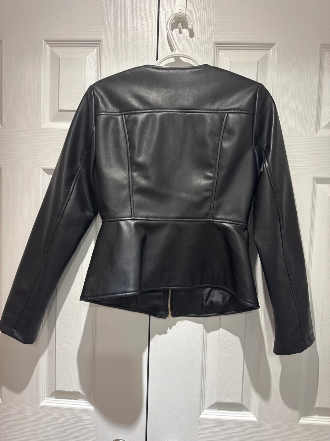 Zara Faux Leather Biker Jacket - photo 2