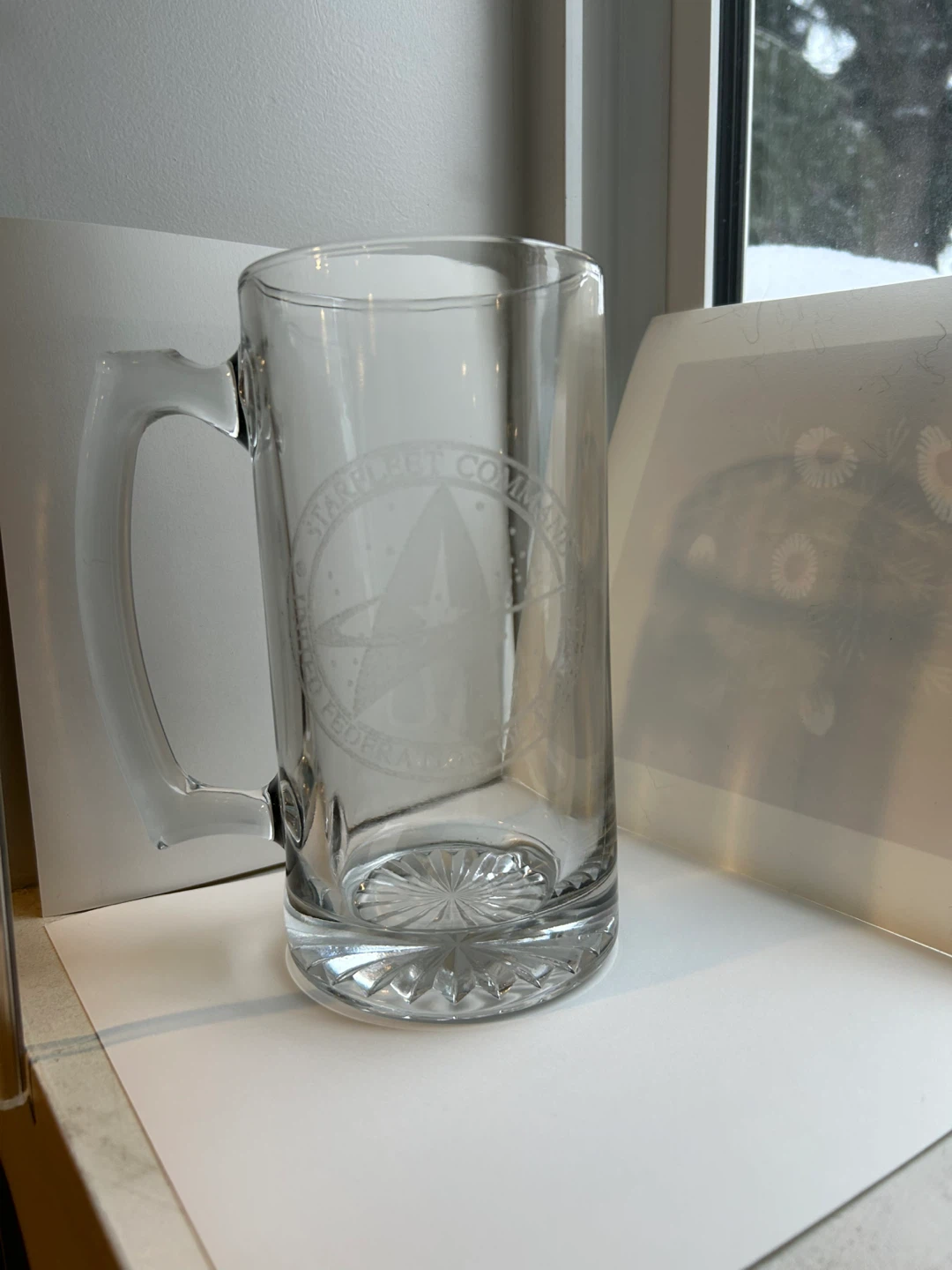 Glass Star Trek Starfleet Glass Mug - photo 4