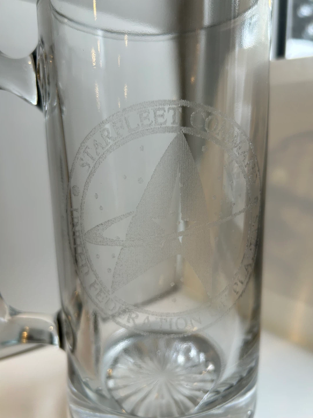 Glass Star Trek Starfleet Glass Mug - photo 3