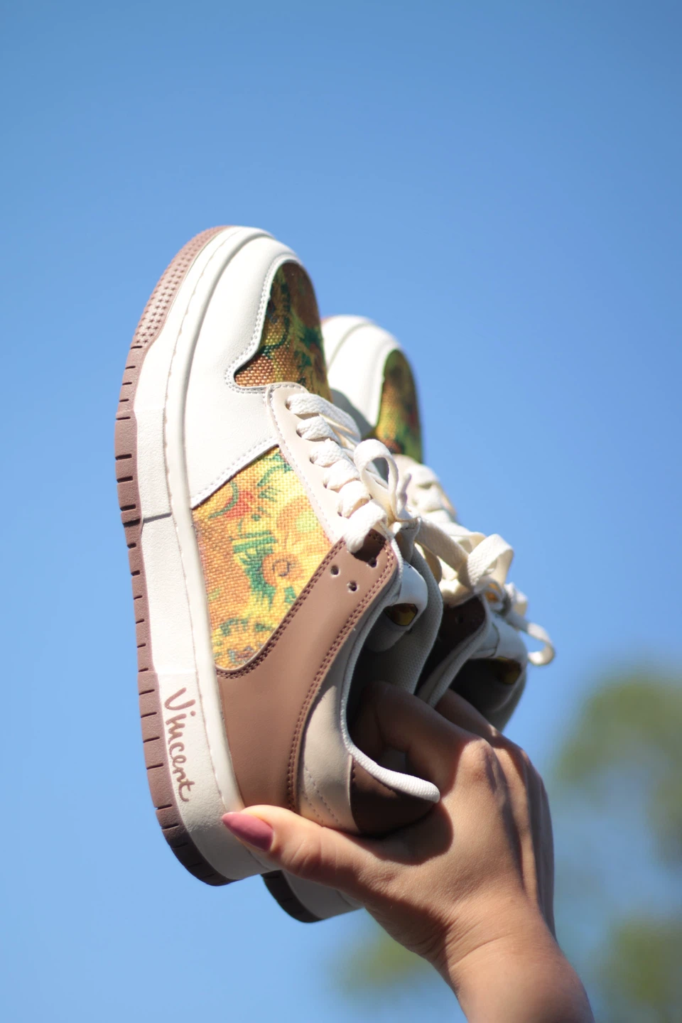 Galartsy Van Gogh Sunflowers inspired sneakers - photo 2