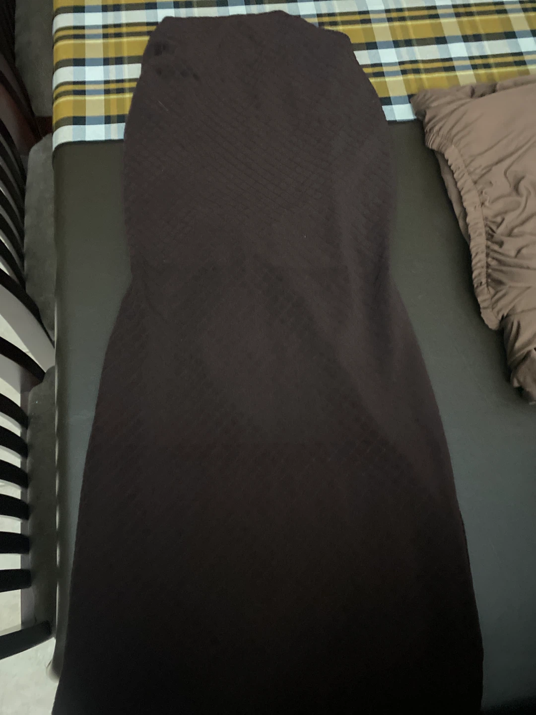 Stretchy Chair Cover - Dark Brown