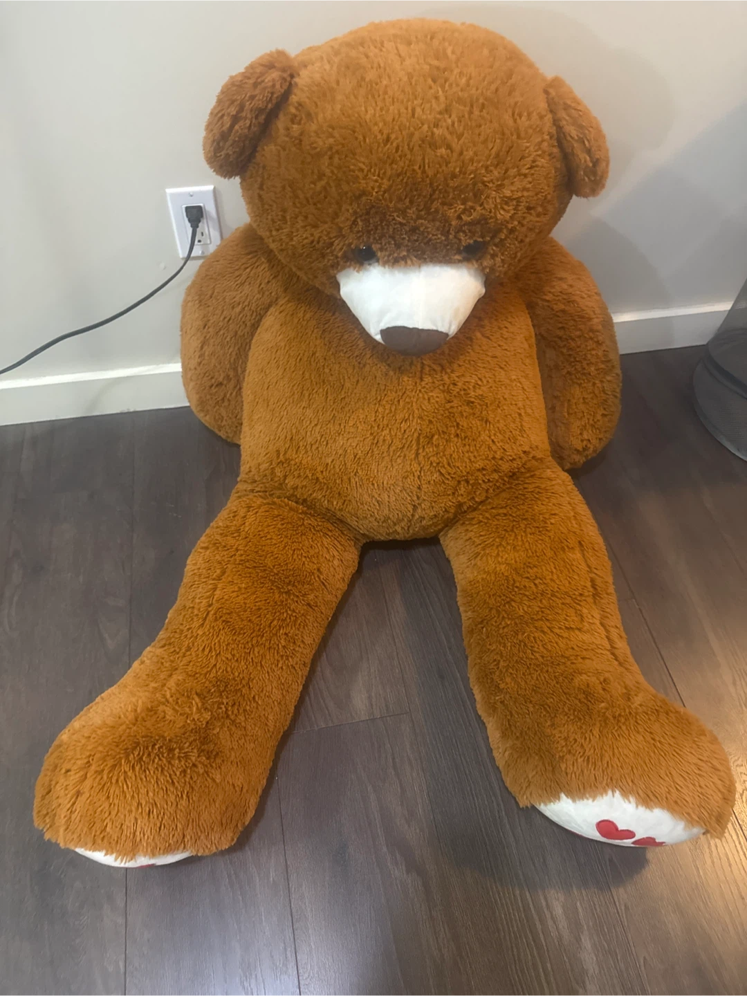 Giant Brown Teddy Bear Plush Toy - photo 2