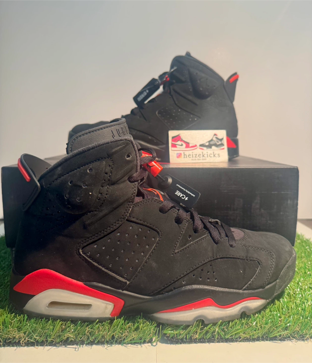 Jordan 6 Infrared size 9.5