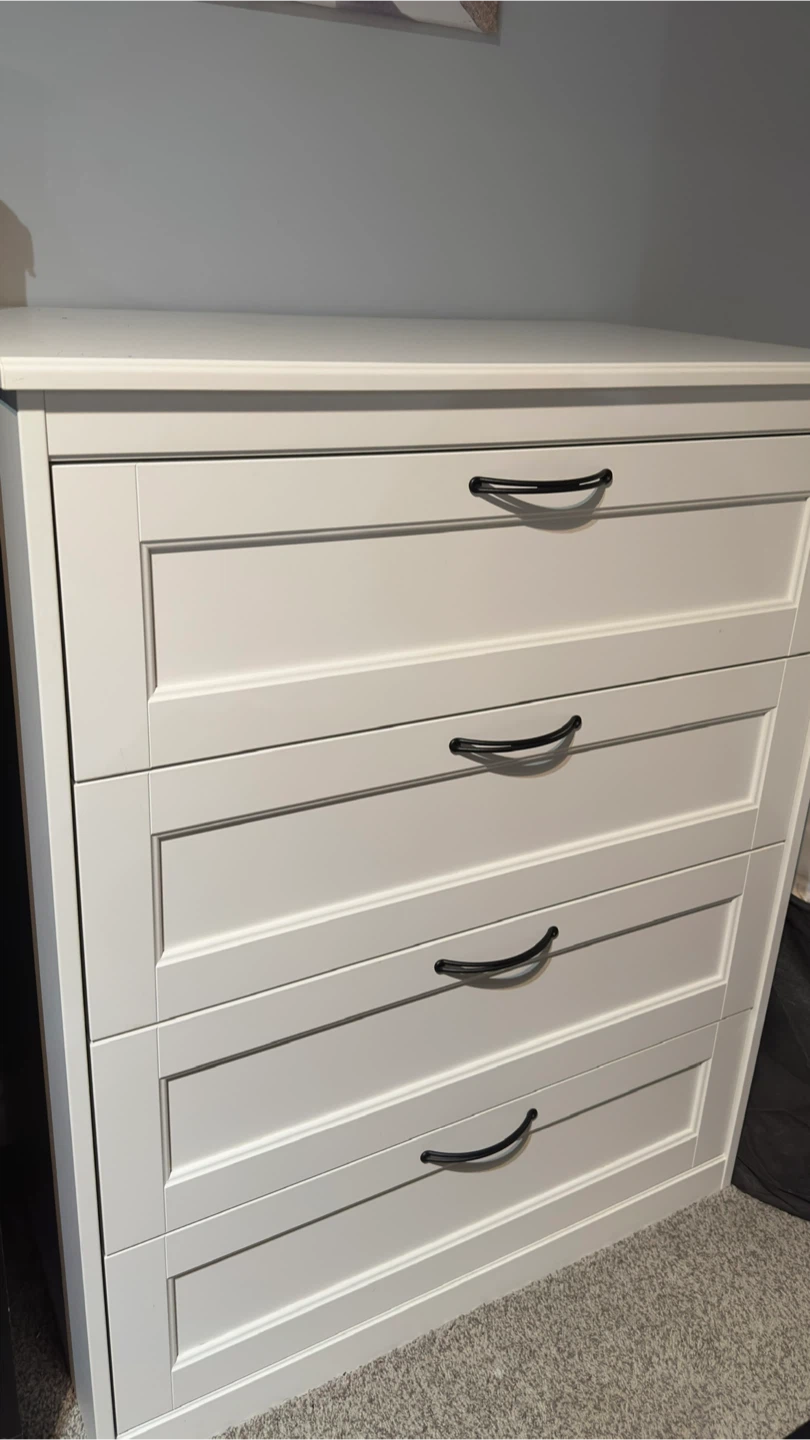 White 5-Drawer Dresser - IKEA HEMNES - photo 3