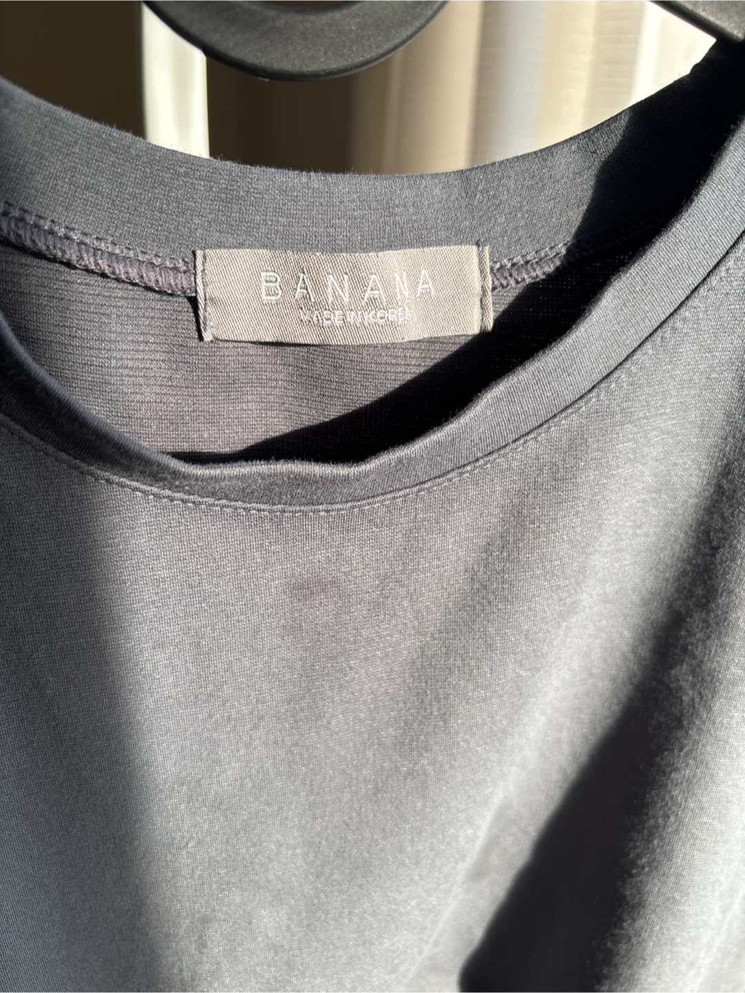 BANANA Grey Tie-Waist T-Shirt Dress - photo 2
